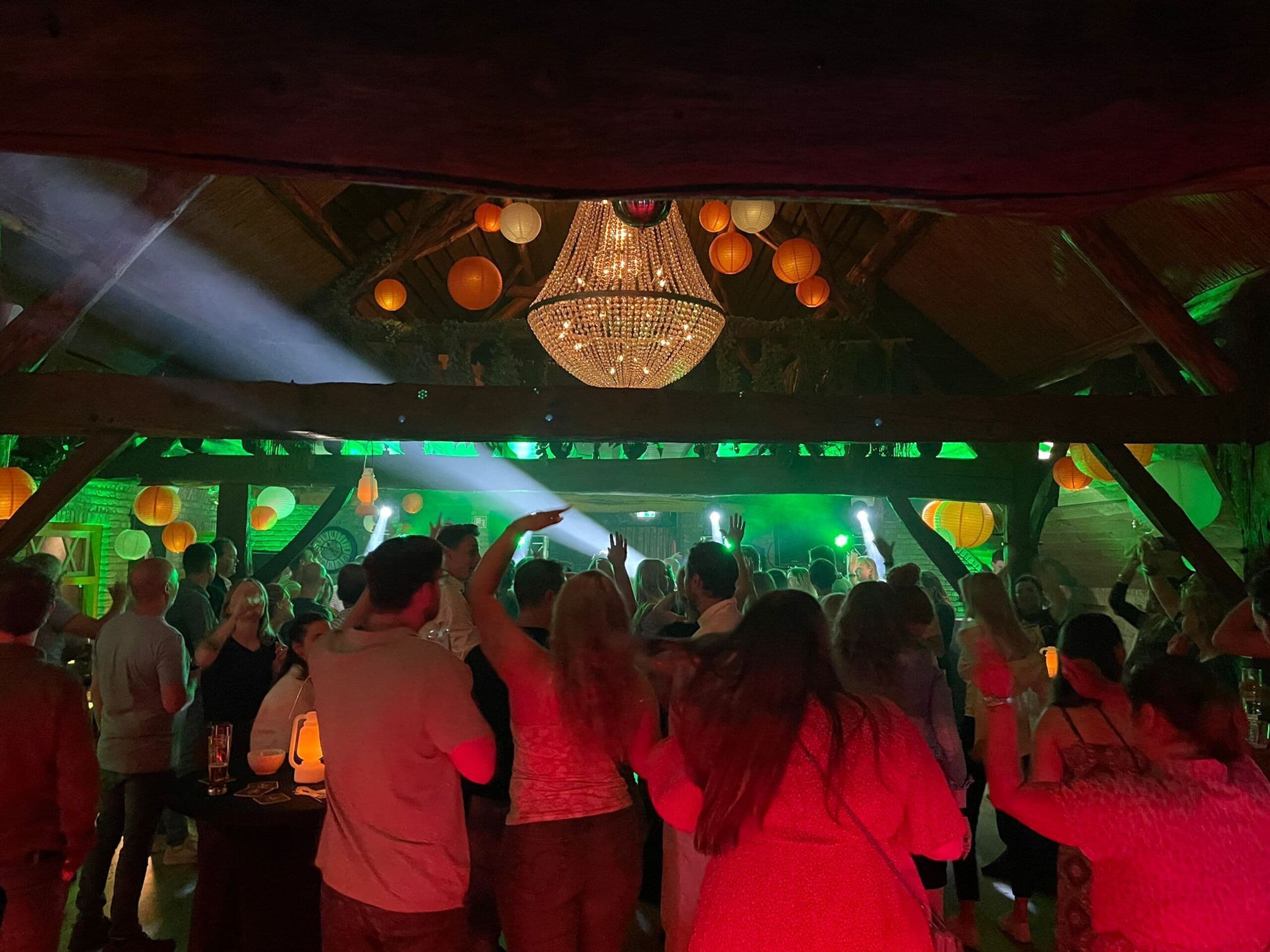 Een feest in de boerderij