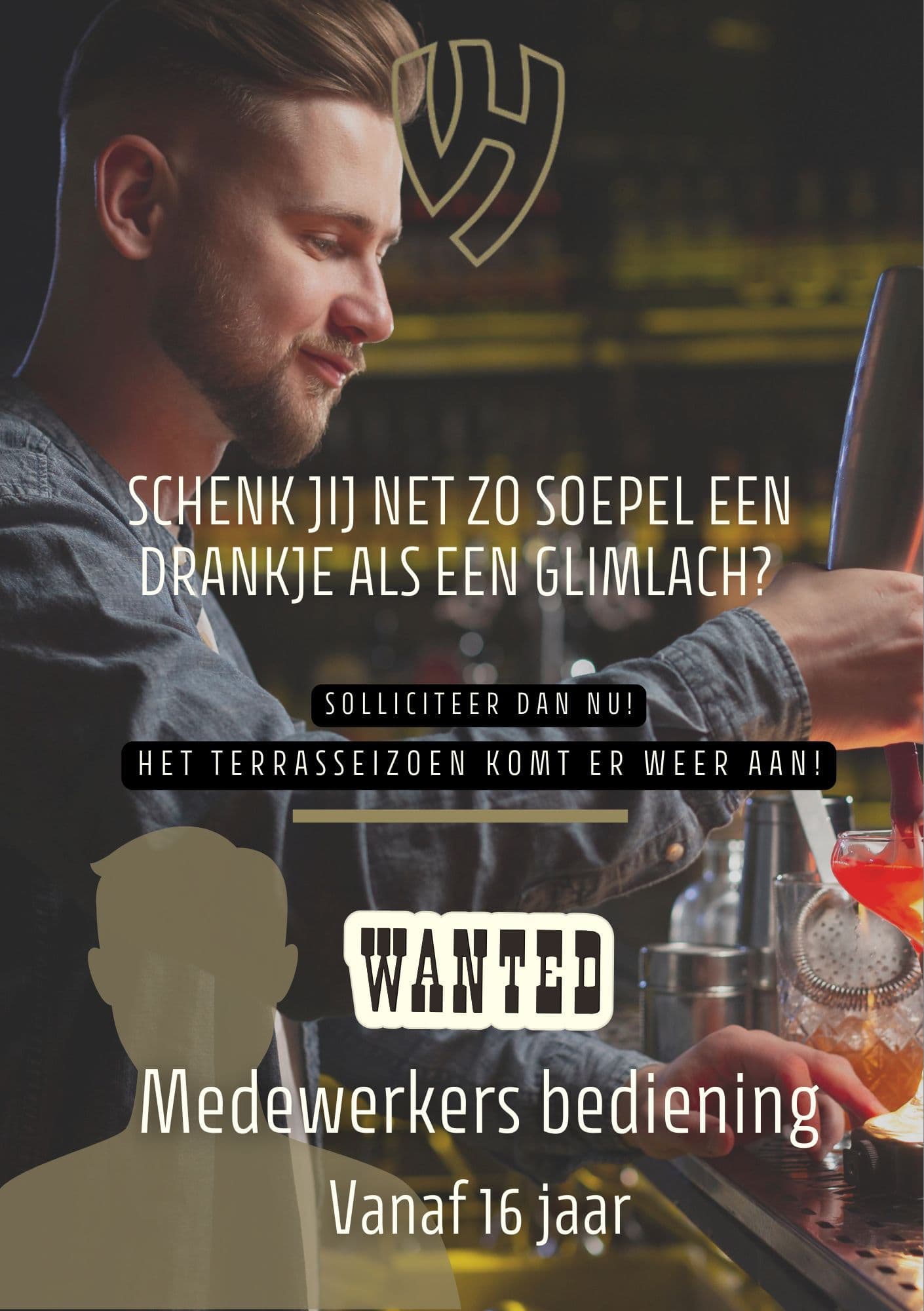 Advertentie: de Vèssumse Hoeve zoekt medewerkers bediening